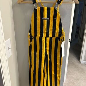 Game Bibs Overalls Toddler 4T Yellow Black, Pittsburgh Steelers Iowa Hawkeyes